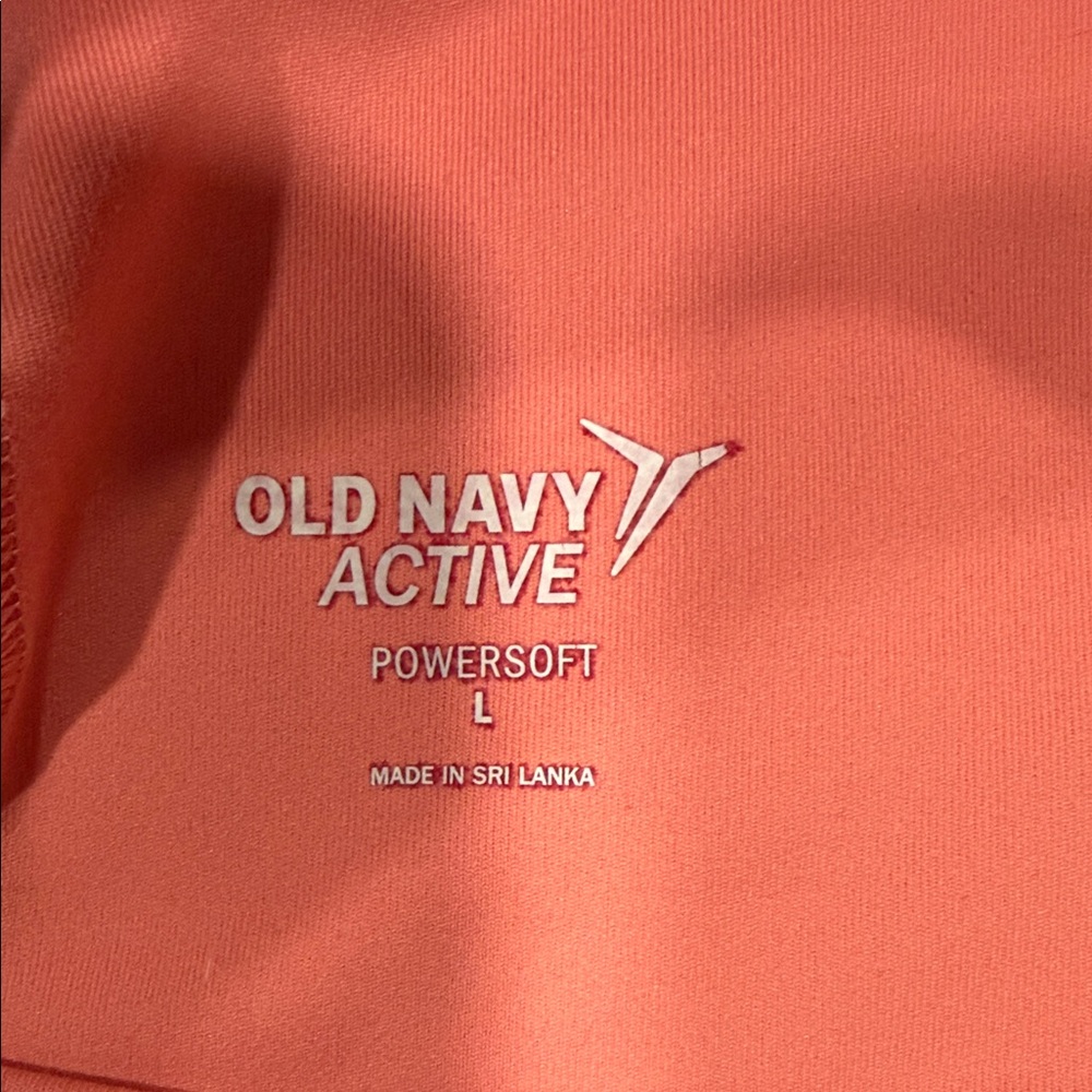 Old Navy Black, Teal, and Coral Sports Bras - Picture 3 of 7